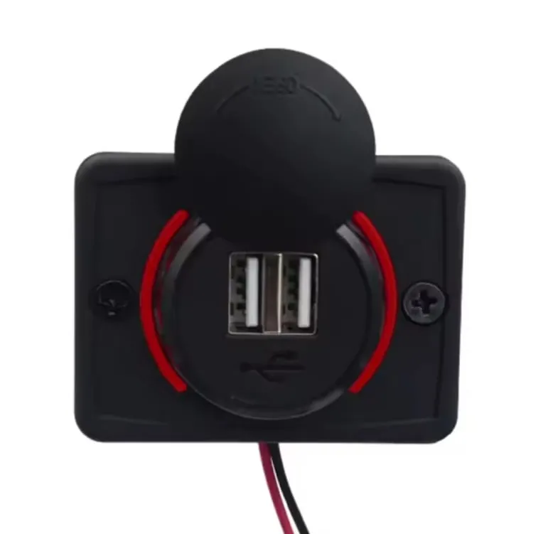 3.1 A ÇİFT USB ÇIKIŞLI ŞARJ SOKETİ QC 3.0 12V VE 24V