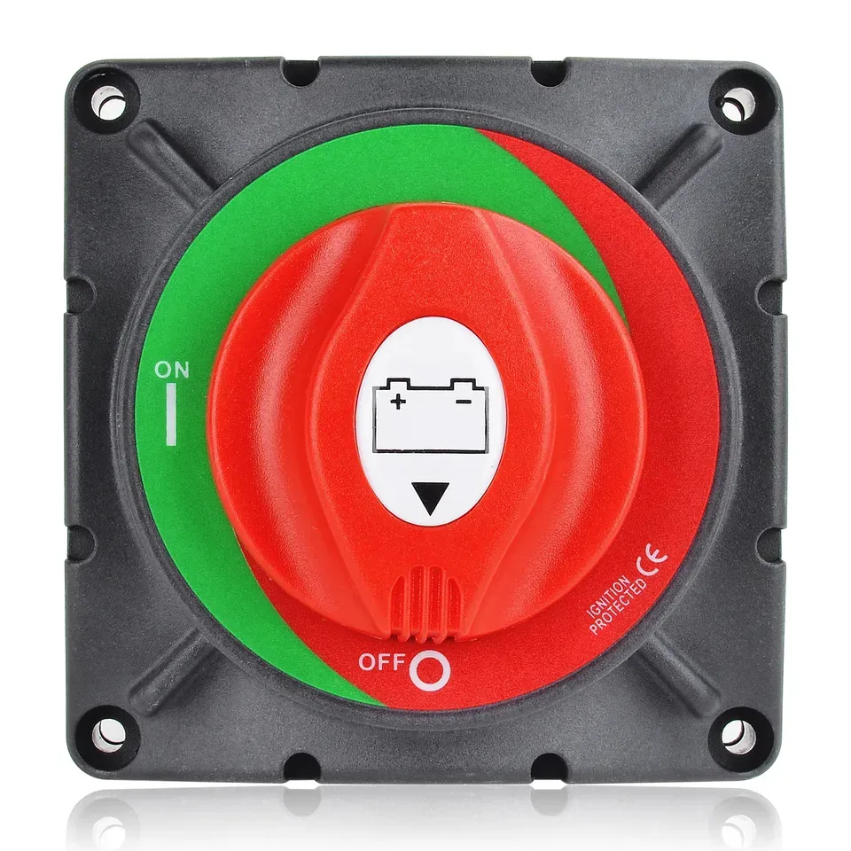 AKÜ DEVRE KESİCİ ŞALTERİ 600A 2P 12-48V ON-OFF 600 AMPER